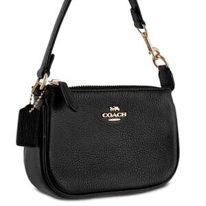 Authentic black Coach Nolita 15 bag or wristlet